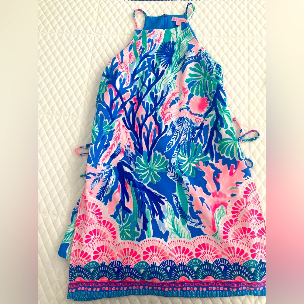 lilly Pulitzer Formal dress in Pink and Blue